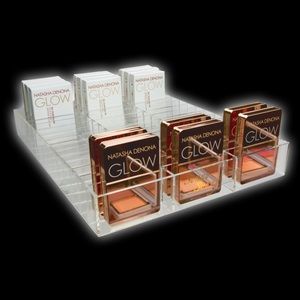 Acrylic makeup compact organizer 42 slots